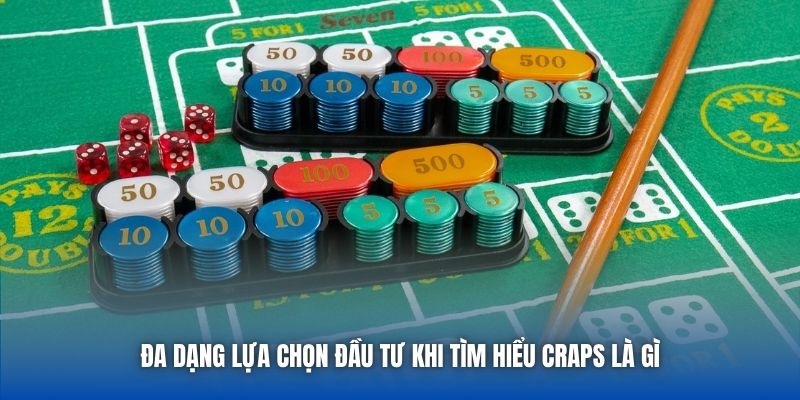 Đa dạng lựa chọn đầu tư khi tìm hiểu Craps là gì