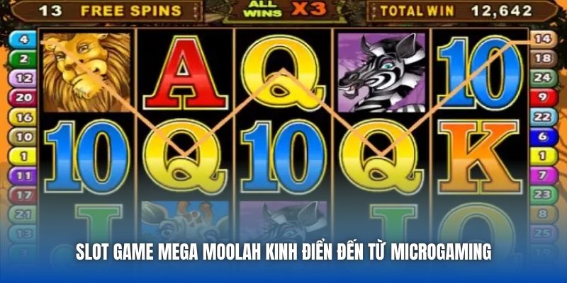 Slot game Mega Moolah kinh điển đến từ Microgaming